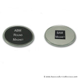 2.25" B.A.M. Self-Adhesive Magnet Set - American Button Machines