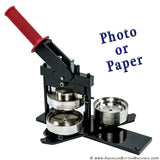 3.5" Mounted Photo Button Making Kit - American Button Machines