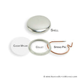 1" Pinback Button Set - American Button Machines