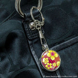 1" Versa-Back Snap Hook Keychain Set - American Button Machines