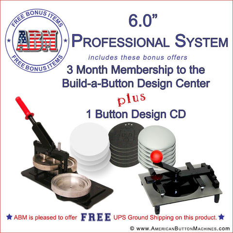 6 Professional Button Kit – American Button Machines