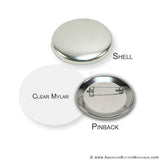 2.25" Pinback Button Set - American Button Machines