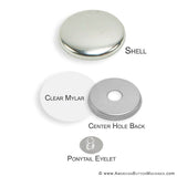 1" Round Ponytail Set - American Button Machines