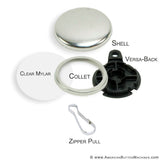 1.25" Versa-Back Zipper Pull Set - American Button Machines