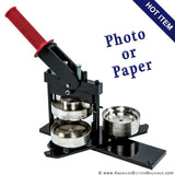 3" Mounted Photo Button Making Kit - American Button Machines