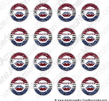 American Kiss - Digital Download for Buttons - American Button Machines