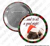 And To All a Good Night - Digital Download for Buttons - American Button Machines