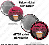 Digital Download for Buttons - Foodies Border Set