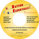 1.5" Mounted Button Making Kit - American Button Machines