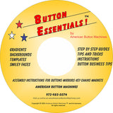 Button Essentials Design CD - American Button Machines