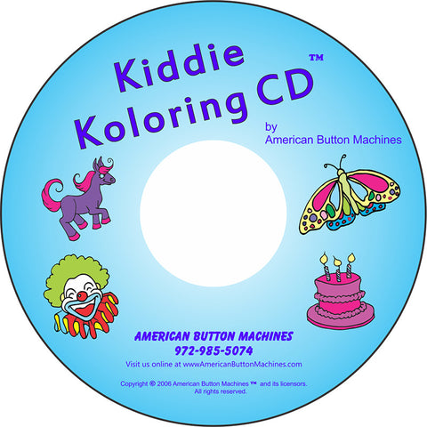 Kiddie Koloring - American Button Machines