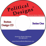 2.25" Professional Campaign Button Maker Kit - American Button Machines