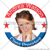Political Button Designs #1, #2 and #3 - American Button Machines