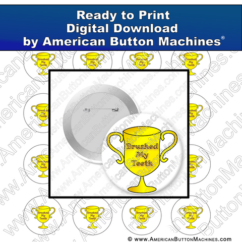 Digital Download, for buttons, digital download for buttons, silly trophy, quarantine, covid