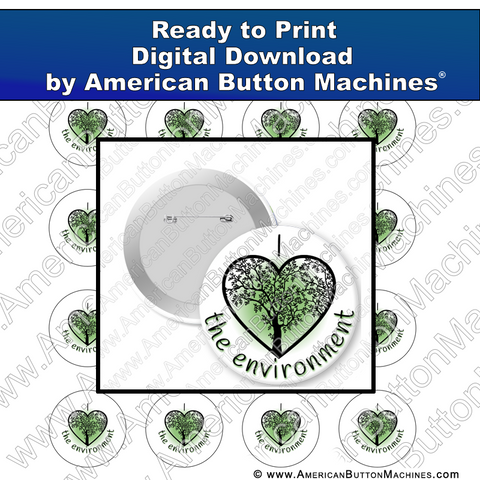 Digital Download, Digital Download for Buttons, environment, trees