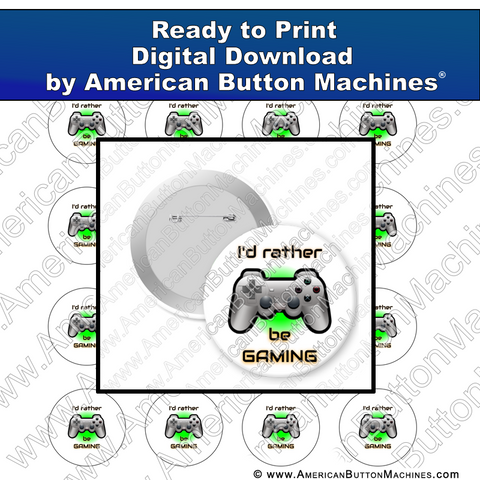 Digital Download, for buttons, digital download for buttons, gaming, video games