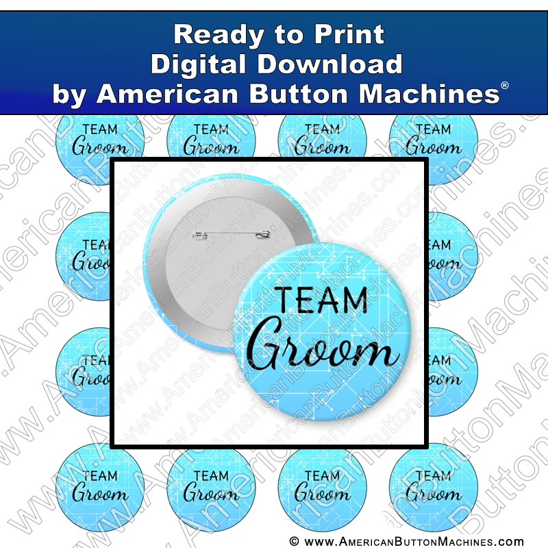 Digital Download, For Buttons, Digital Download for Buttons, groom, wedding, bachelor party, bachelor