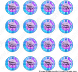 Electric Easter - Digital Download for Buttons - American Button Machines