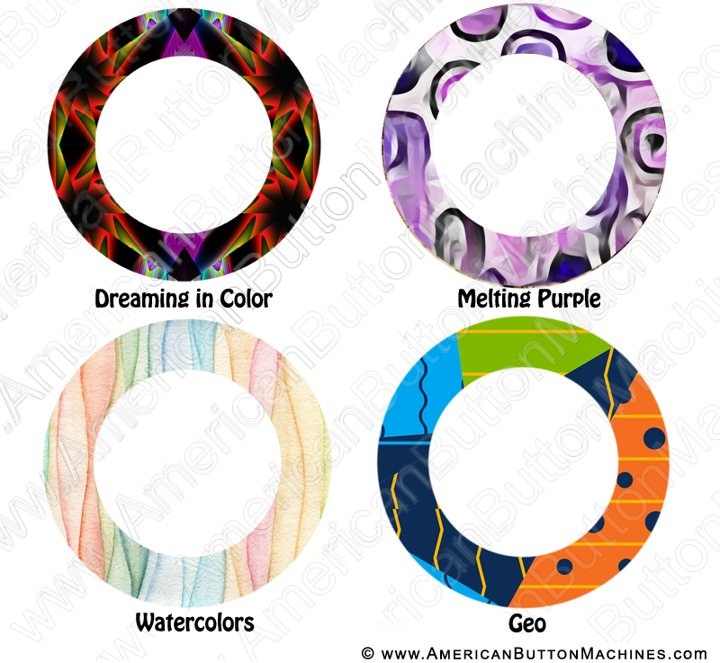 Digital Download for Buttons - Funky Town Border Set – American Button ...