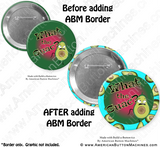 Digital Download for Buttons - Foodies Border Set