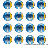 Happy Hanukkah - Digital Download for Buttons