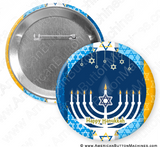 Happy Hanukkah - Digital Download for Buttons