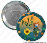 It's Fall Y'all - Digital Download for Buttons - American Button Machines