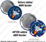 Digital Download for Buttons - Kids Play Border Set - American Button Machines