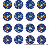 Reach for the Stars - Digital Download for Buttons - American Button Machines