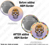 Digital Download for Buttons - Halloween Border Set