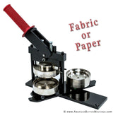 Model Z-300F 3.0" Fabric Button Maker Machine - American Button Machines