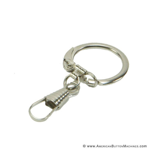 Snap Hook Key Rings - American Button Machines