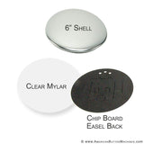 6" Pinback Button Set - American Button Machines