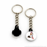 1" Versa-Back Chain Keychain Set - American Button Machines